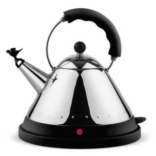Alessi MG32 Vattenkokare svart 1,5 L