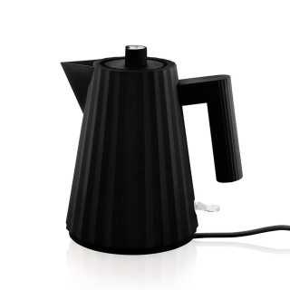 Alessi Plissé Vattenkokar 1L Svart
