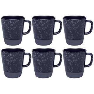 Aida RAW Mugg med Handtag 0,30L 6 st Nordic Black