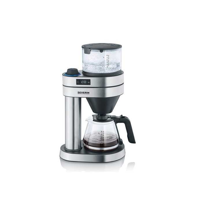 Severin Caprice KA5760 Kaffemaskine Stål/Sort