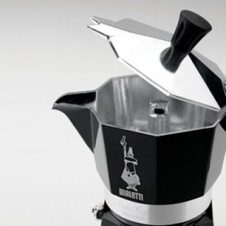 Bialetti Moka Express 3 koppar. Espressokanna svart