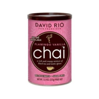 David Rio Chai Flamingo Vanilj Koffeinfri & Sockerfri 337g