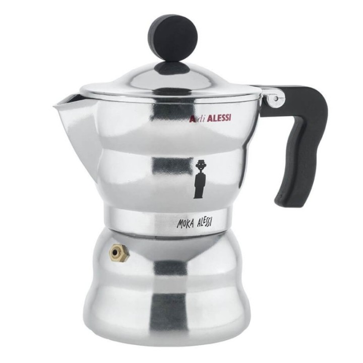 Alessi Moka Alessi Espressokanna 3 koppar.