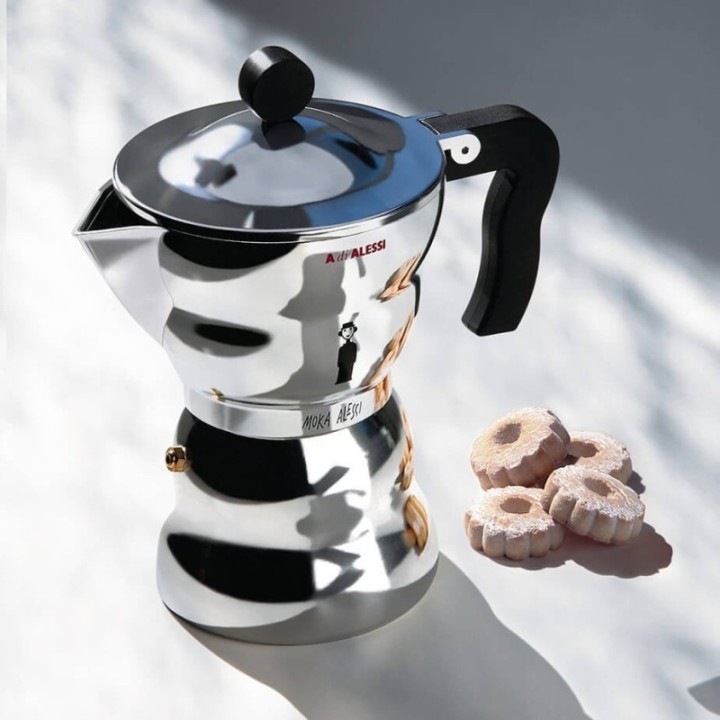 Alessi Moka Alessi espressokanna 6 koppar.
