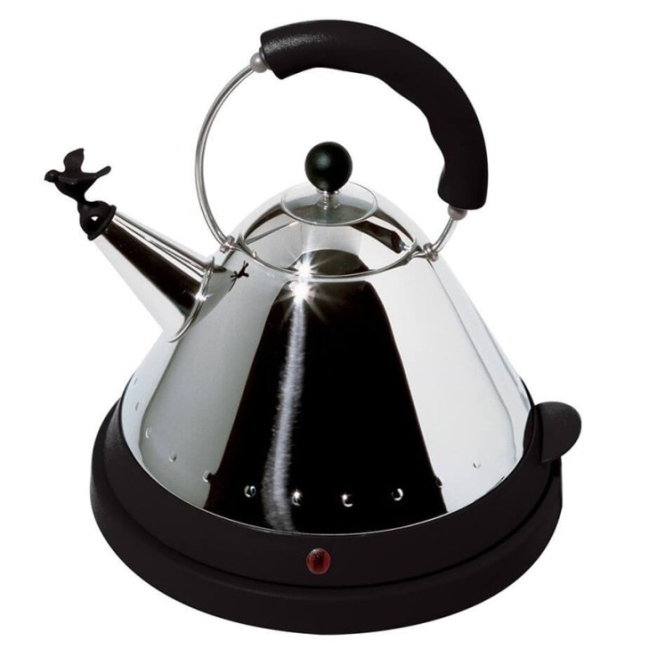 Alessi MG32 Vattenkokare Svart 1,5 L