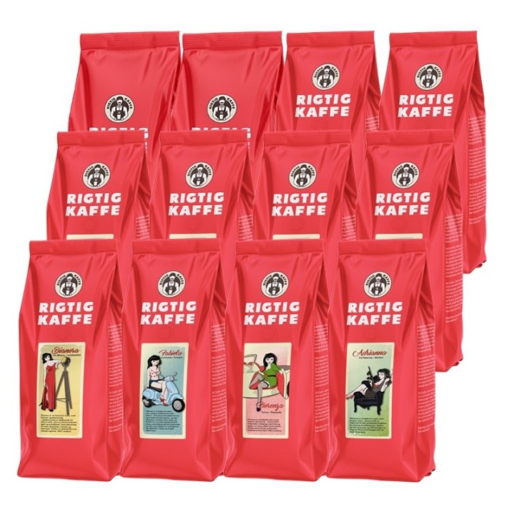 Rigtig Kaffe Mixpaket 8kg