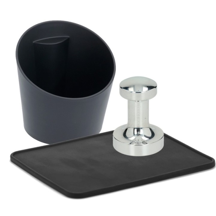 Knockbox- och tamperpaket 58 mm