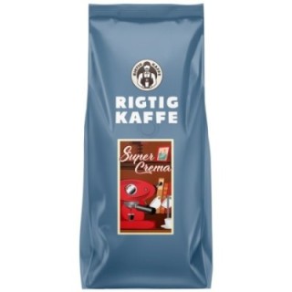 Rigtig Kaffe Super Crema vid/24kg Hela kaffebönor