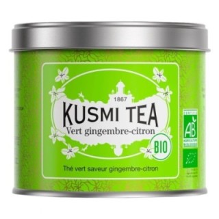 Kusmi Grönt te citron och ingefära ekologiskt 100 g