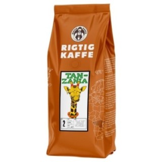 Rigtig Kaffe Tanzania Nr. 2 - 400 g Hela kaffebönor