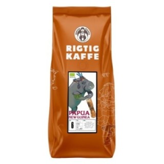 Rigtig Kaffe Papua Nya Guinea Nr. 6 - 400 g Hela kaffebönor