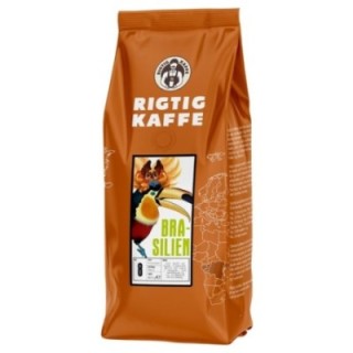 Rigtig Kaffe Brasilien Nr. 8 - 400g Hela kaffebönor