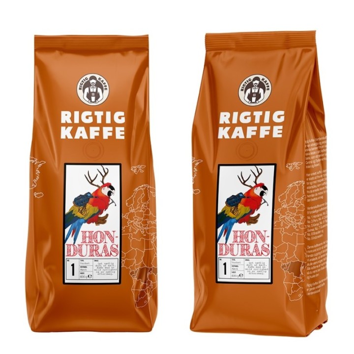 Rigtig Kaffe Honduras No. 1 - 15x400g Hela kaffebönor