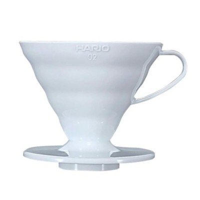 Hario Cup Dripper V60 Vit 2 koppar