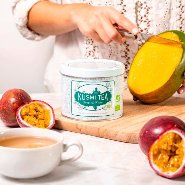 Kusmi Te Tropical White Ekologisk 90 g