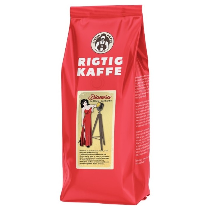 Rigtig Kaffe Dianora v/24kg Hela kaffebönor