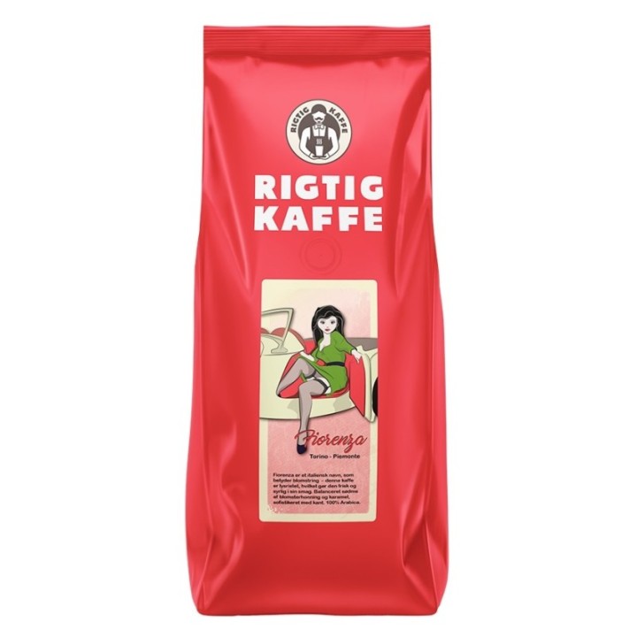 Rigtig Kaffe Fiorenza per 24 kg Hela kaffebönor