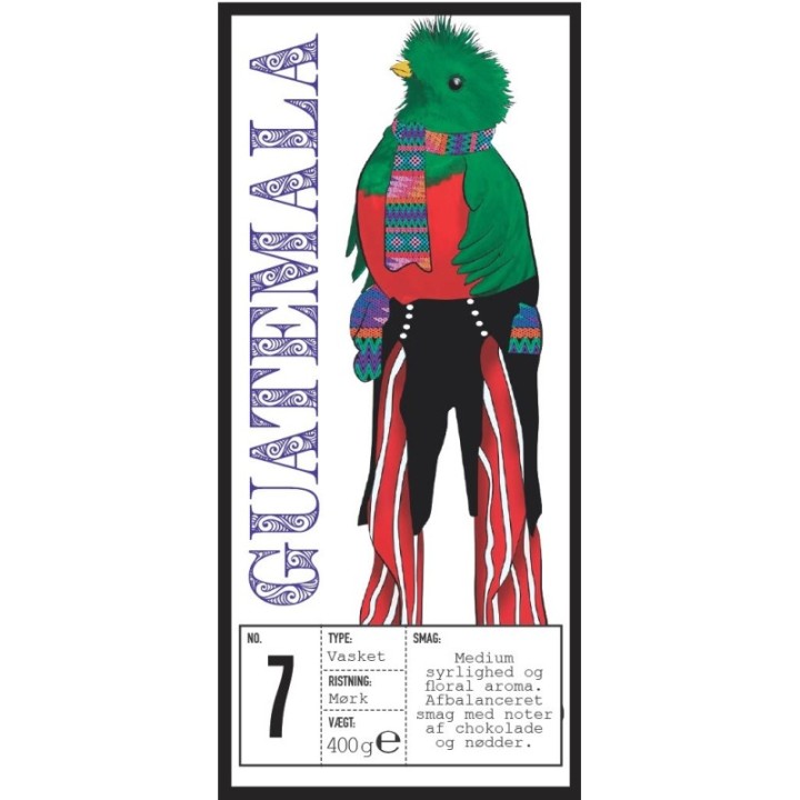 Rigtig Kaffe Guatemala No. 7 v/24kg Hela kaffebönor