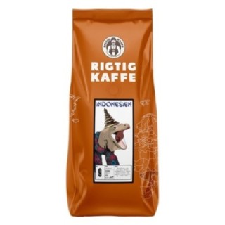 Rigtig Kaffe Indonesien No. 9 v/24kg Hela kaffebönor