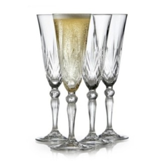 Lyngby Melodia Champagneglas 4 st