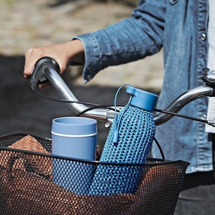 RIG-TIG Catch-It Drickflaska 0,6 L Blå