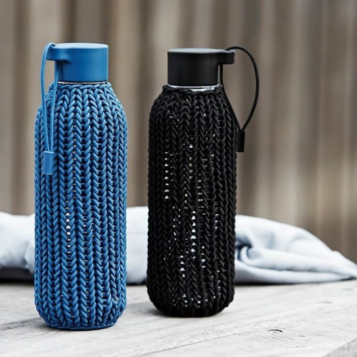 RIG-TIG Catch-It Drickflaska 0,6 L Blå