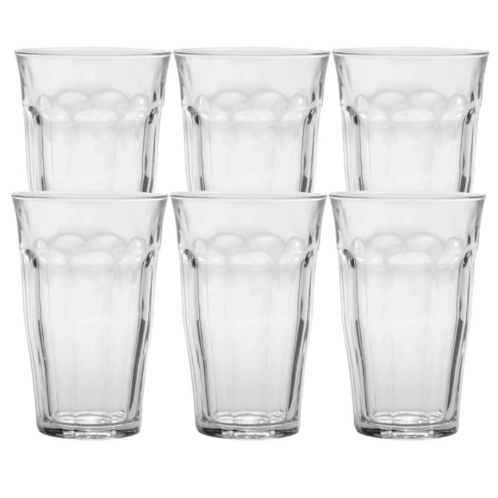 Duralex Picardie kaffeglas 50 cl 6 st