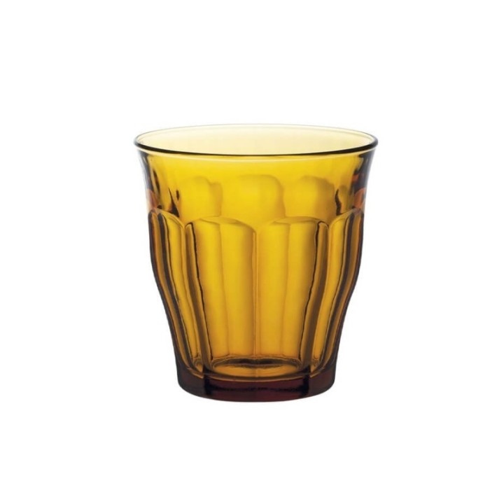 Duralex Picardie Caféglas 25 cl Bärnsten 6 st