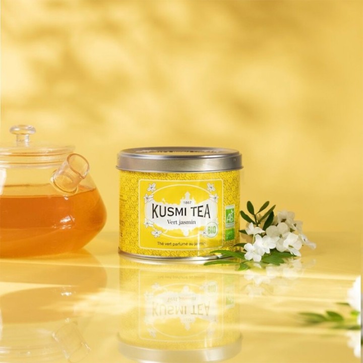 Kusmi Grönt Te Jasmin Ekologisk 90 g