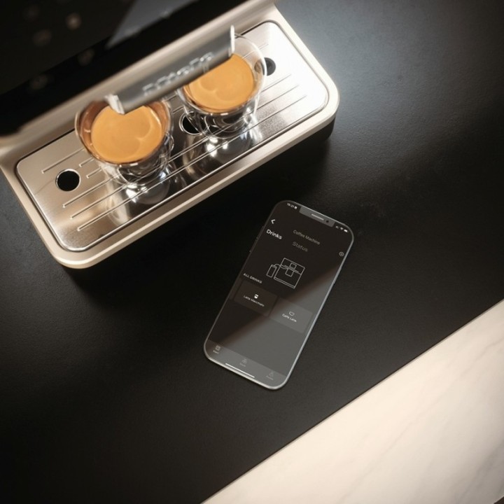 Miele CM 6360 MilkPerfection Obsidiansvart CleanSteelMetallic