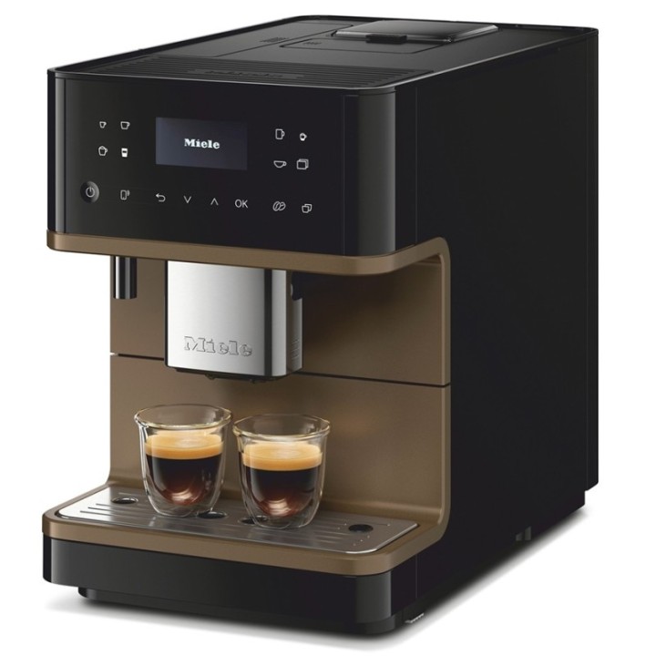 Miele CM 6360 MilkPerfection Obsidiansvart Brons
