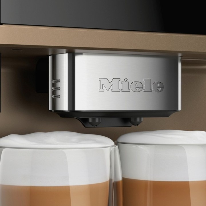 Miele CM 6360 MilkPerfection Obsidiansvart Brons