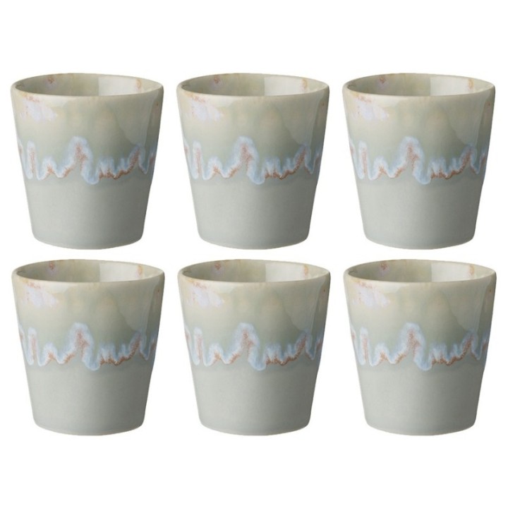 Costa Nova Mugg i stengods 21 cl 6 st Grå