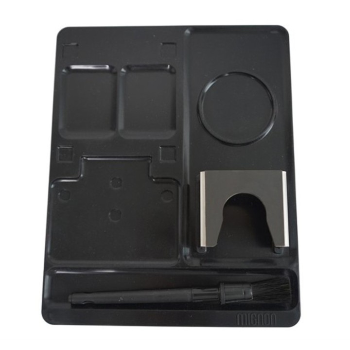 Eureka Mignon Tamperstation Svart