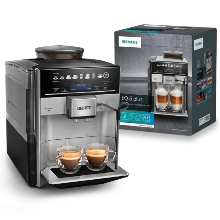 Siemens TE655203RW EQ6 s500 Inkl. Rigtig Kaffe & Skötsel