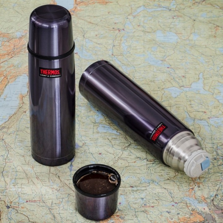 Thermos Lätt & Kompakt Termosflaska 1 L Midnattsblå