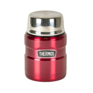 Thermos Mattermosflaska 0,47 L Mörkröd