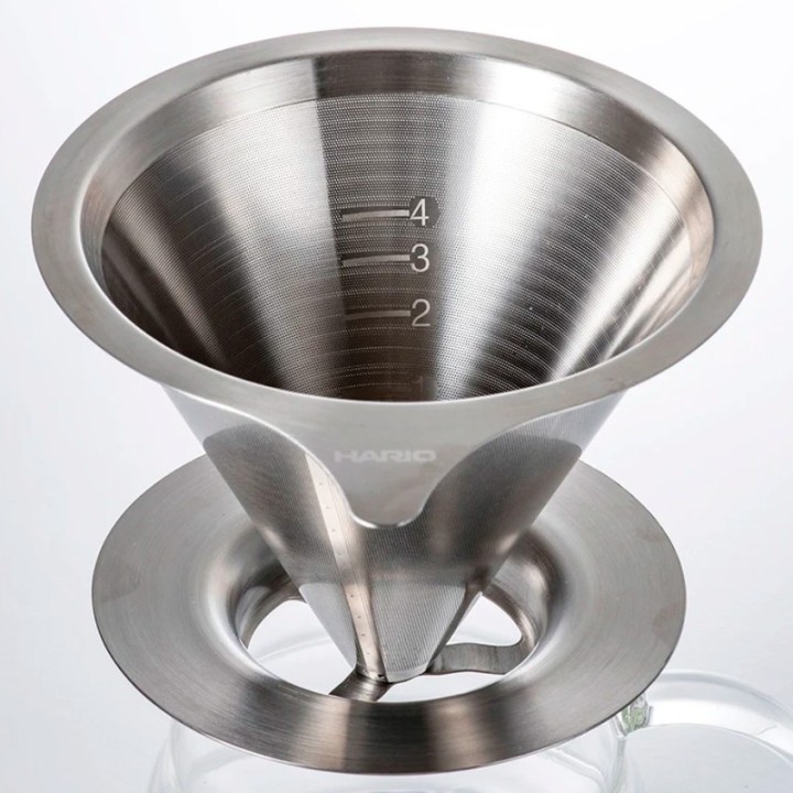 Hario V60-02 Metall-Dripper 2 koppar.