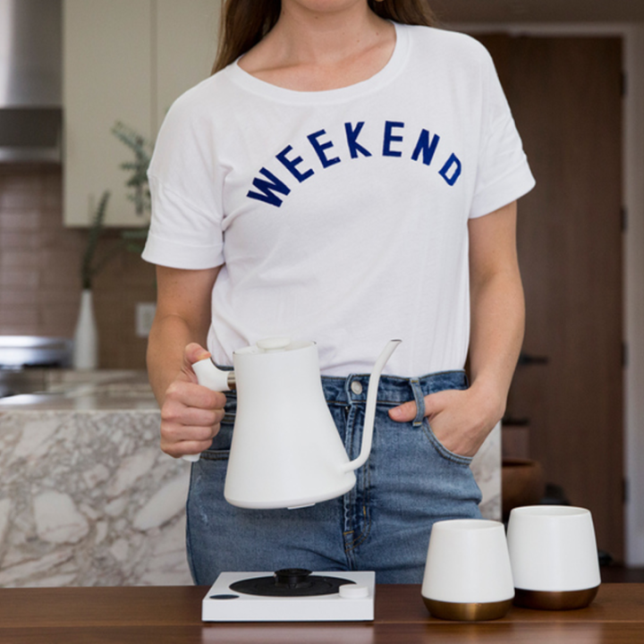 Fellow Stagg EKG Vattenkokare Vit 0,9 L