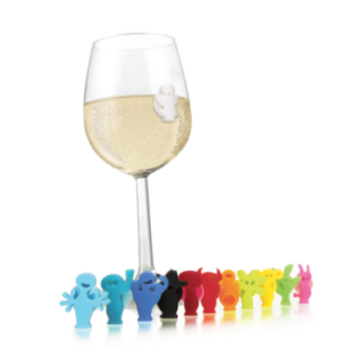 Vacu Vin Glasmarkörer 12 st.