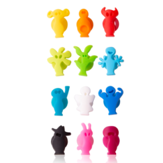 Vacu Vin Glasmarkörer 12 st.