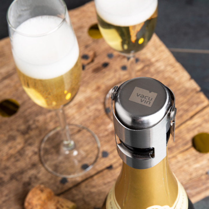 Vacu Vin Champagnepropp Silver