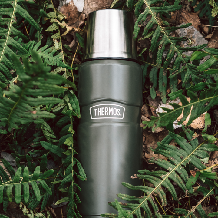 Thermos Rostfri King Termosflaska 0,47 L Army