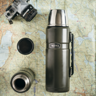 Thermos Rostfri King Termoflaska 1,2 L Army
