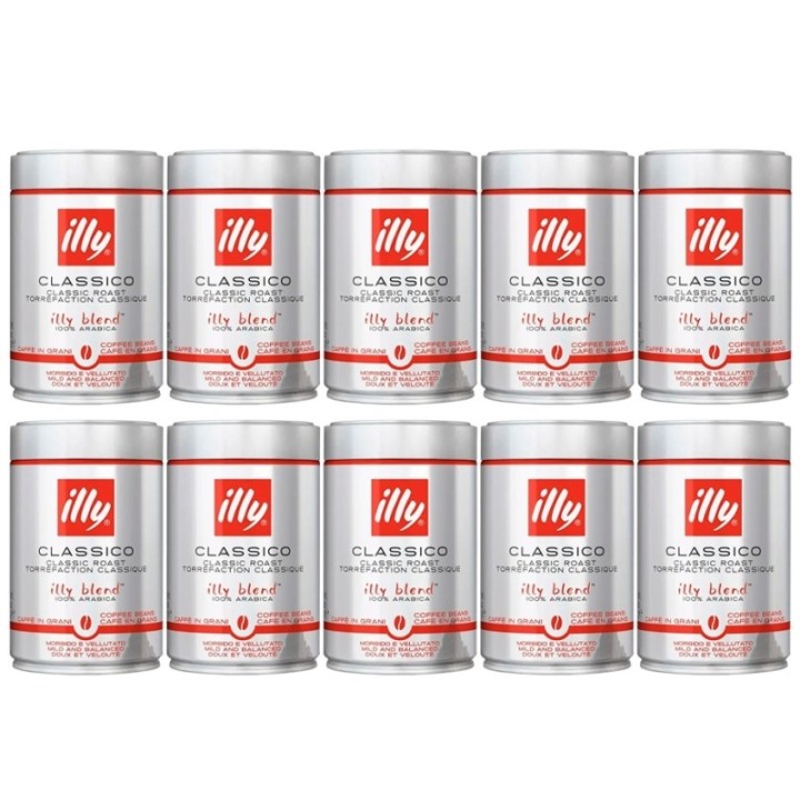Illy Espresso Classico 250 g hela kaffebönor