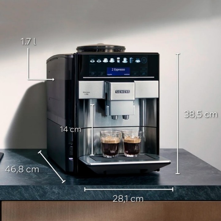 Siemens TE657313RW EQ6 Espressomaskin