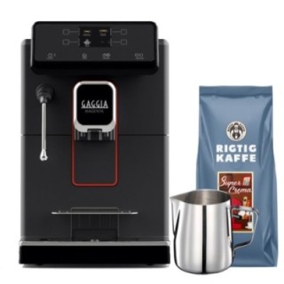 Gaggia Magenta Plus espressomaskin inkl. mjölkkanna & 1 kg kaffe