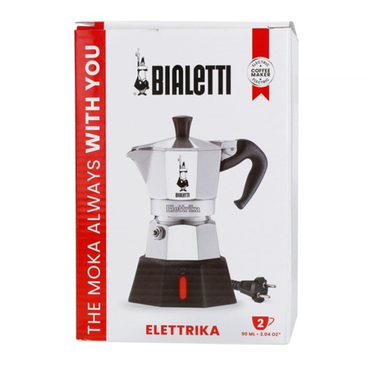 Bialetti Ny Moka Elettrika 2-kopps espressokanna