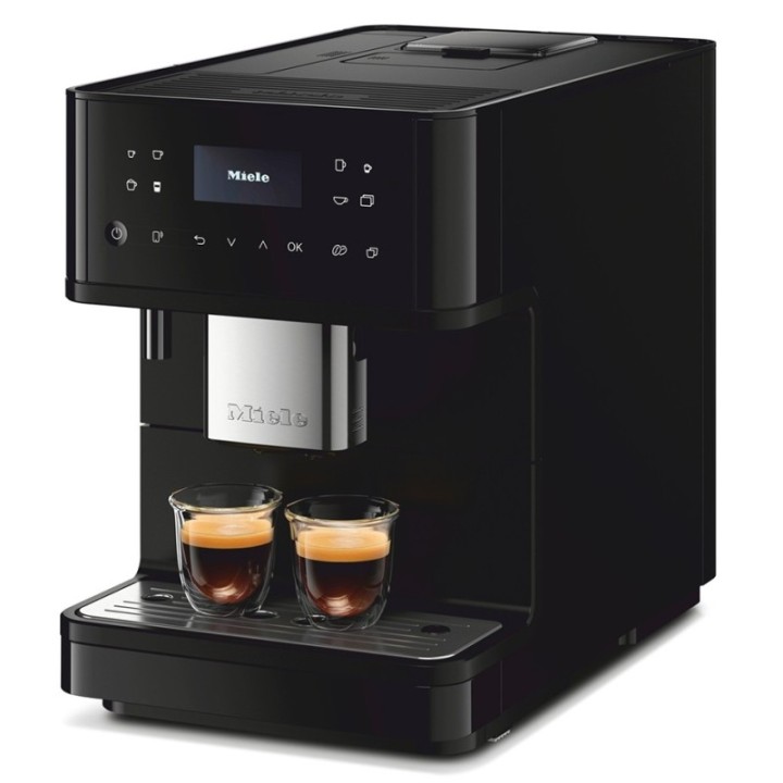 Miele CM 6560 MilkPerfection obsidiansvart PearlFinish Espressomaskin