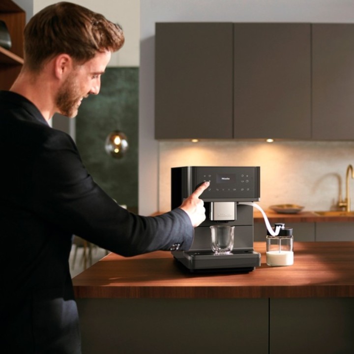 Miele CM 6560 MilkPerfection Grafitgrå Espressomaskin